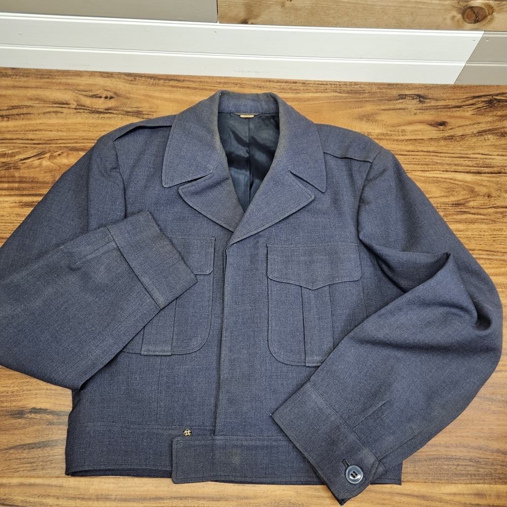 1946 Dated US Army Ike Jacket 34R WW2 WWII Uniform Vintage